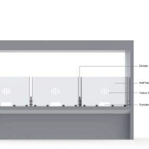 Quasar Teller Security Screen